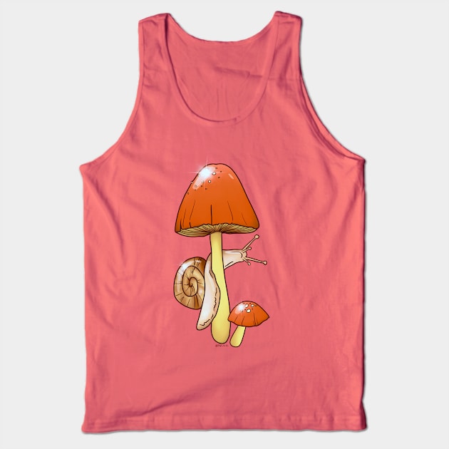 Just snail things Tank Top by Throwin9afit